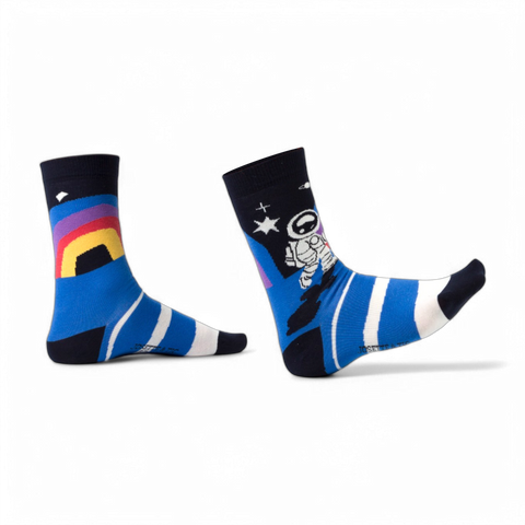 Chaussettes fantaisie SOMEWHERE CLOSE TO THE RAINBOW Coton bio 6