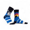 Chaussettes fantaisie SOMEWHERE CLOSE TO THE RAINBOW Coton bio 1