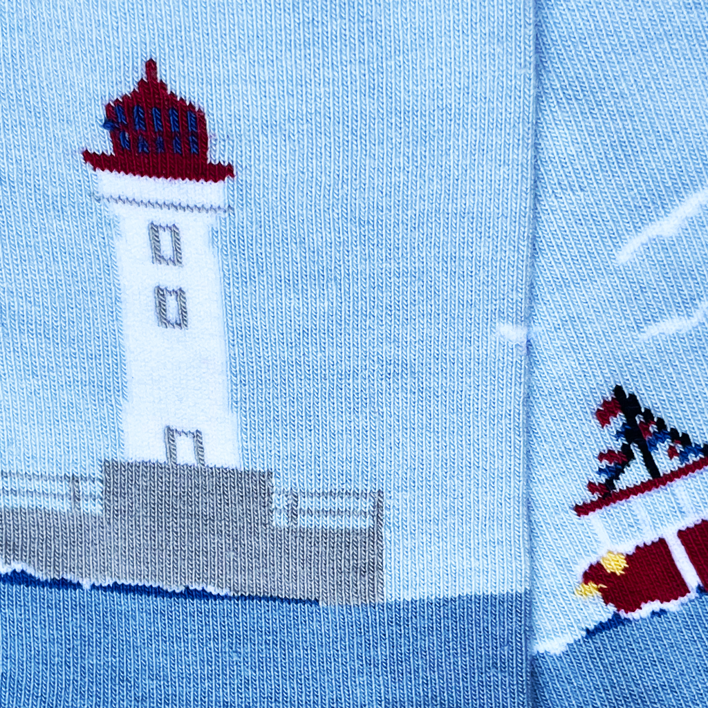 Chaussettes fantaisie SORTIE EN MER Coton bio 2