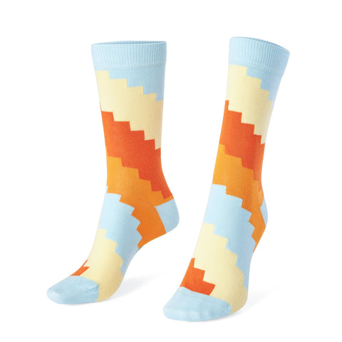Chaussettes fantaisie STEP BY Coton bio 1