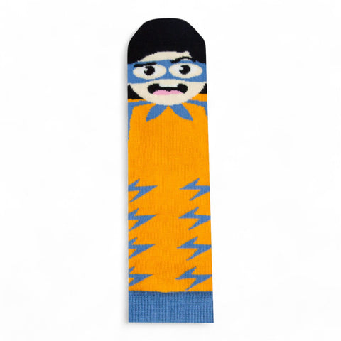Chaussettes fantaisie SUPER CRÂNEUR BAMBINS Coton bio 3