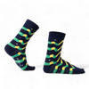 Chaussettes fantaisie SUR LA MÊME LONGUEUR D’ONDES Coton bio 4