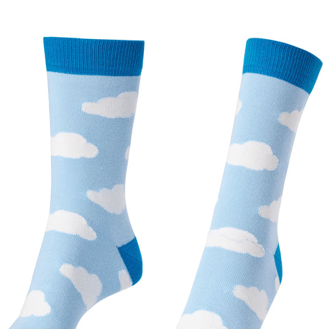 Chaussettes fantaisie SUR UN PETIT NUAGE Coton bio 3