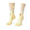 Chaussettes fantaisie SURVEILLANTS DE PLAGE Coton bio 1