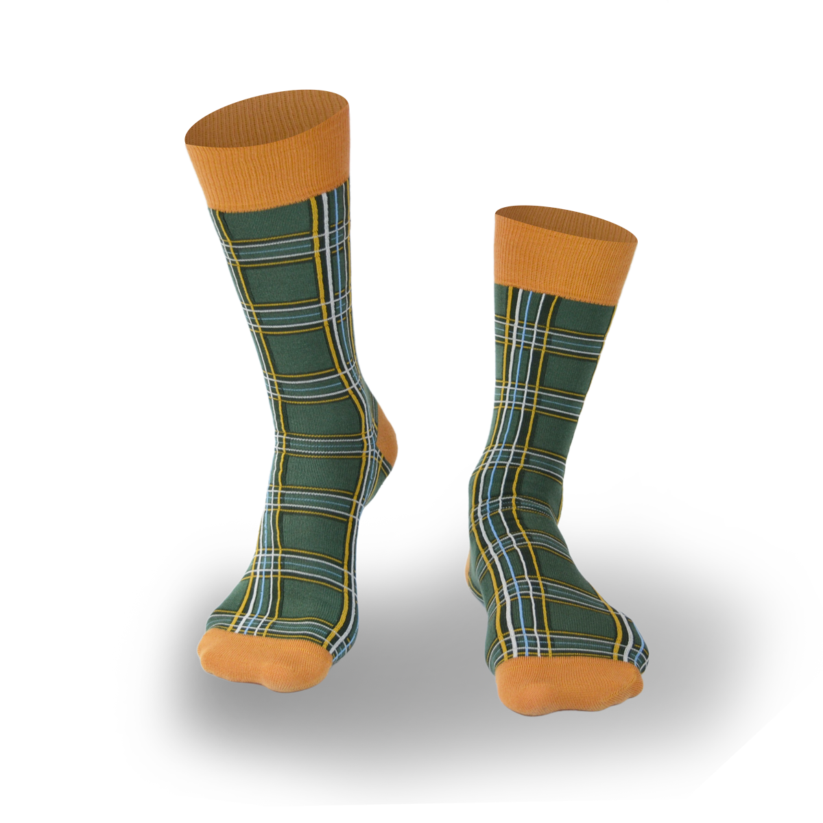 Chaussettes fantaisie TARTAN ET JANE Coton bio 1
