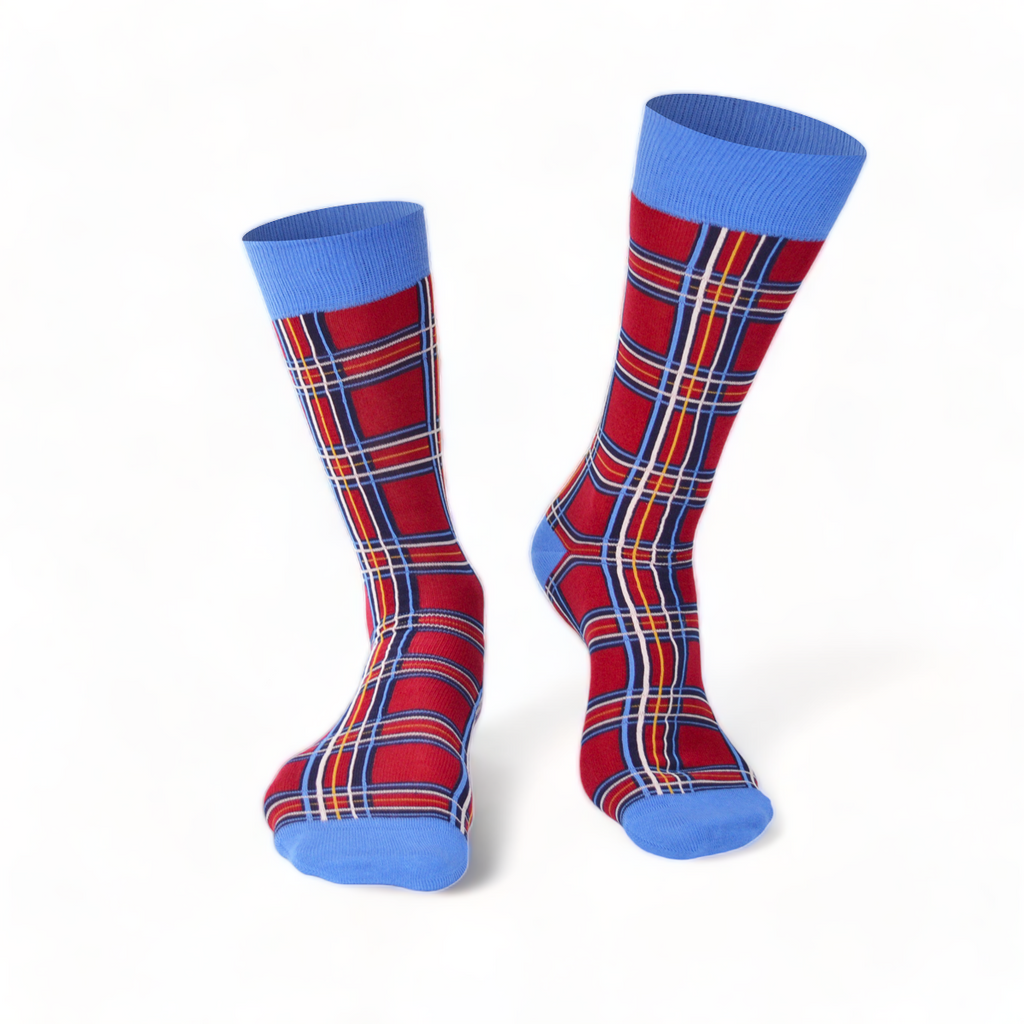 Chaussettes fantaisie Tartanpion Coton bio 2