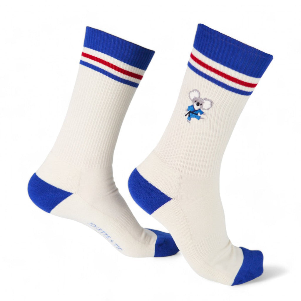 Chaussettes fantaisie TATAMI K.O. Coton bio 1