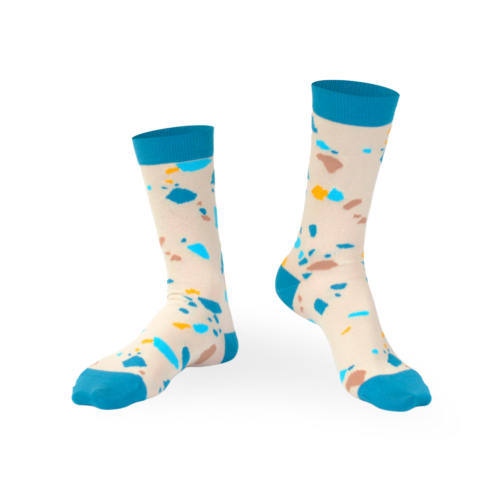 Chaussettes fantaisie TERRAZZUR Coton bio 1