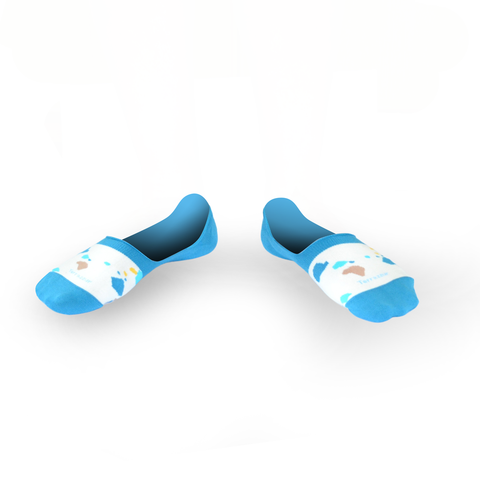 Chaussettes fantaisie TERRAZZUR INVISIBLES Coton bio 1
