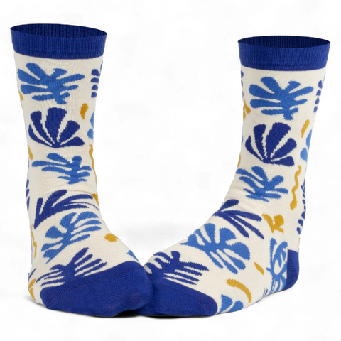 Chaussettes fantaisie TISSE-MA JOSETTE Coton bio 1