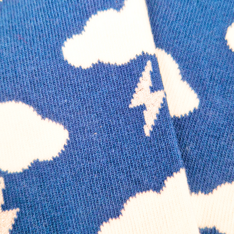 Chaussettes fantaisie TONNERRE DE BREST Coton bio 5