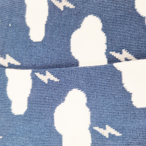 Chaussettes fantaisie TONNERRE DE BREST COURTES Coton bio 3