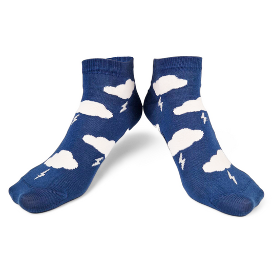 Chaussettes fantaisie TONNERRE DE BREST COURTES Coton bio 1