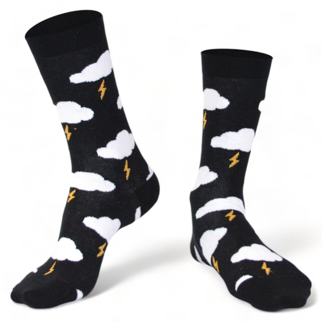 Chaussettes fantaisie TONNERRE DE ZEUS Coton bio 1