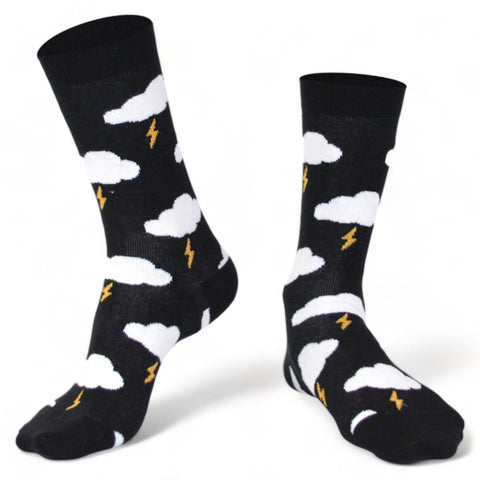 Chaussettes fantaisie TONNERRE DE ZEUS Coton bio 1