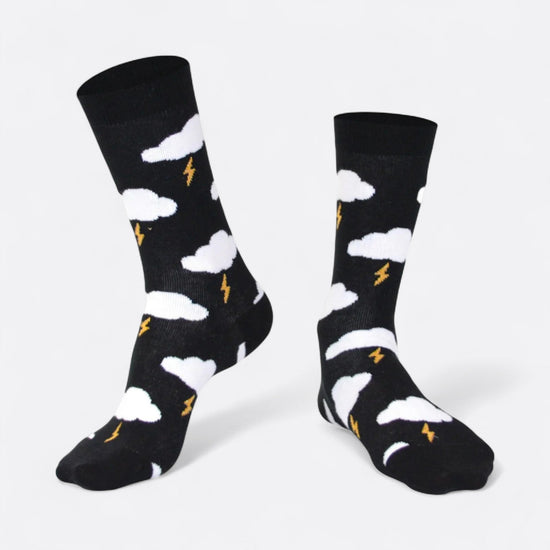 Chaussettes fantaisie TONNERRE DE ZEUS Coton bio 2