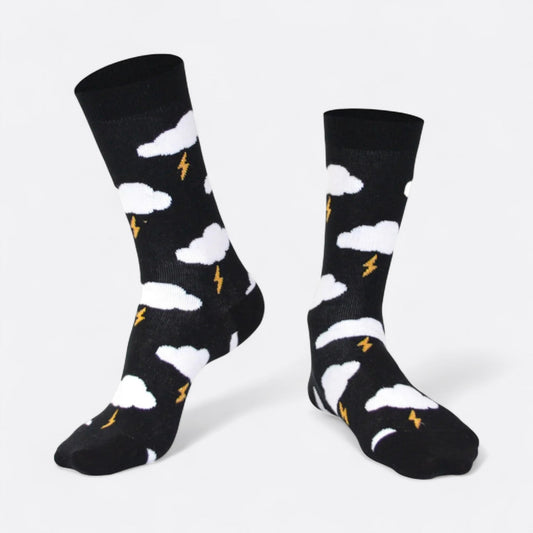 Chaussettes fantaisie TONNERRE DE ZEUS Coton bio 2