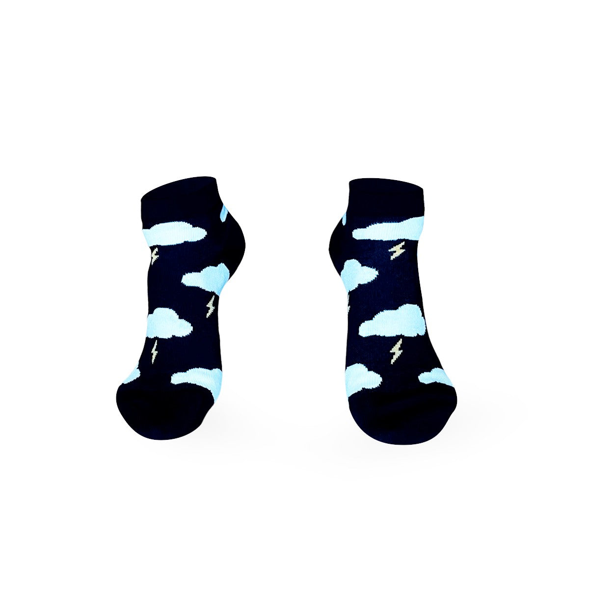 Chaussettes fantaisie TONNERRE DE ZEUS COURTES Coton bio 1