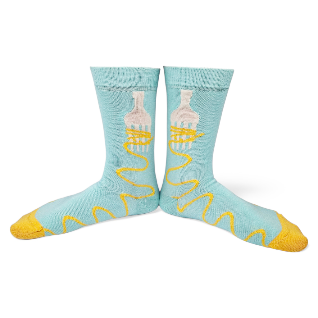 Chaussettes fantaisie TOURNICOTI TOURNICOTA Coton bio 1