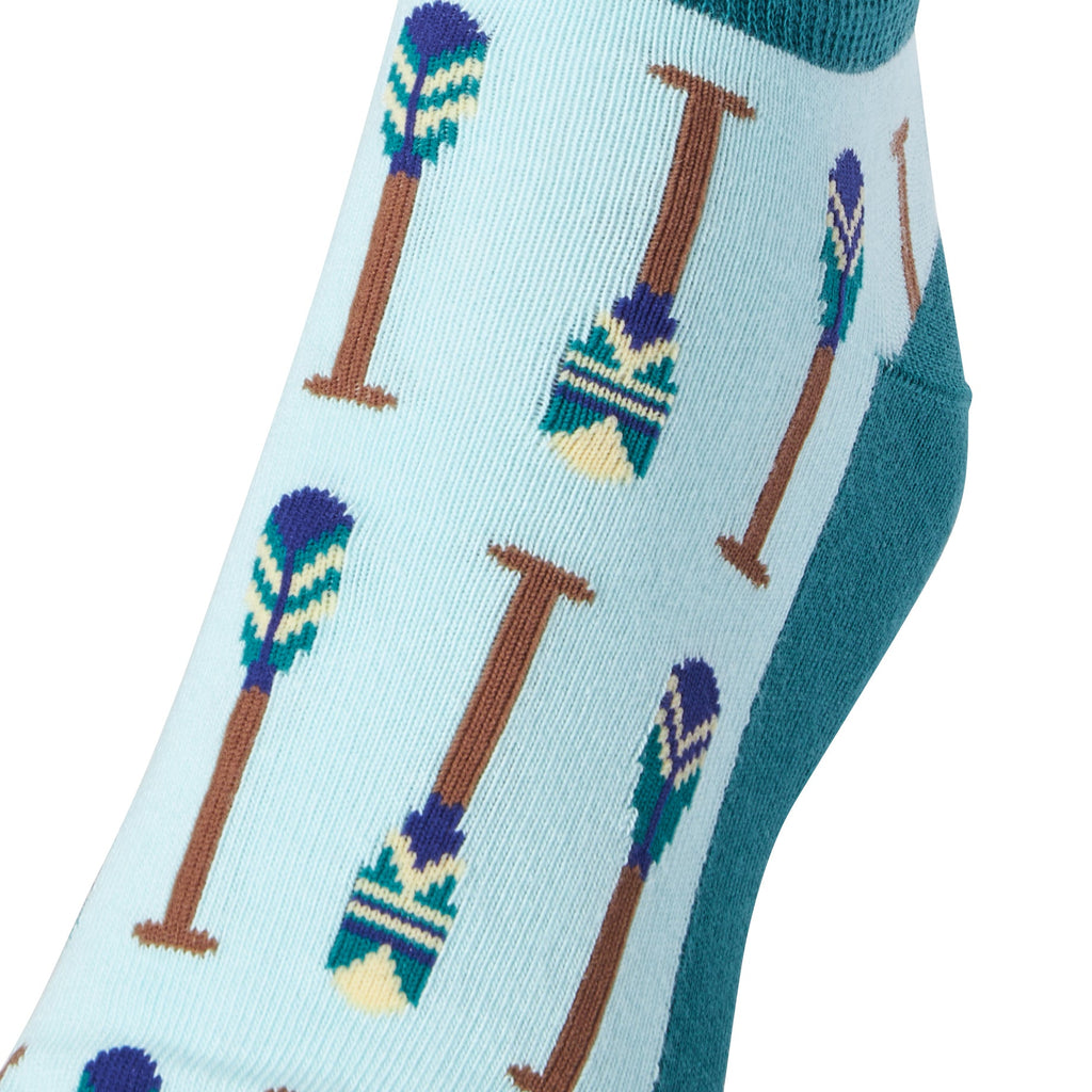 Chaussettes fantaisie TU PAGAIES COMME UN PIED COURTES Coton bio 2