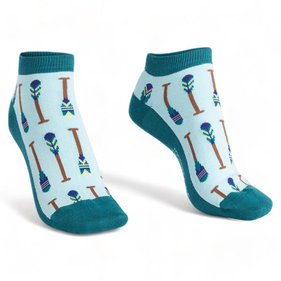 Chaussettes fantaisie TU PAGAIES COMME UN PIED COURTES Coton bio 1