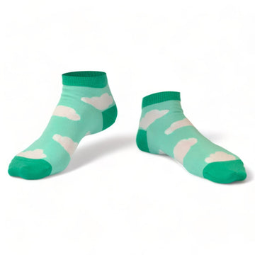 Chaussettes fantaisie TU VOIS QUOI TOI? COURTES Coton bio 1