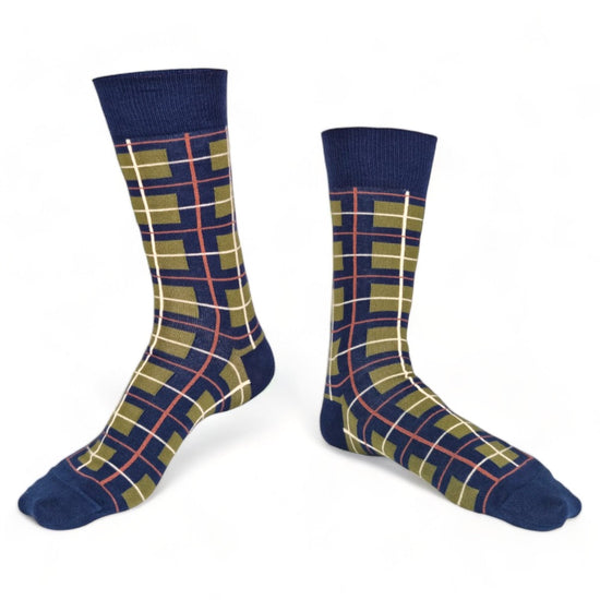 Chaussettes fantaisie UN AIR DE BÛCHERON Coton bio 1