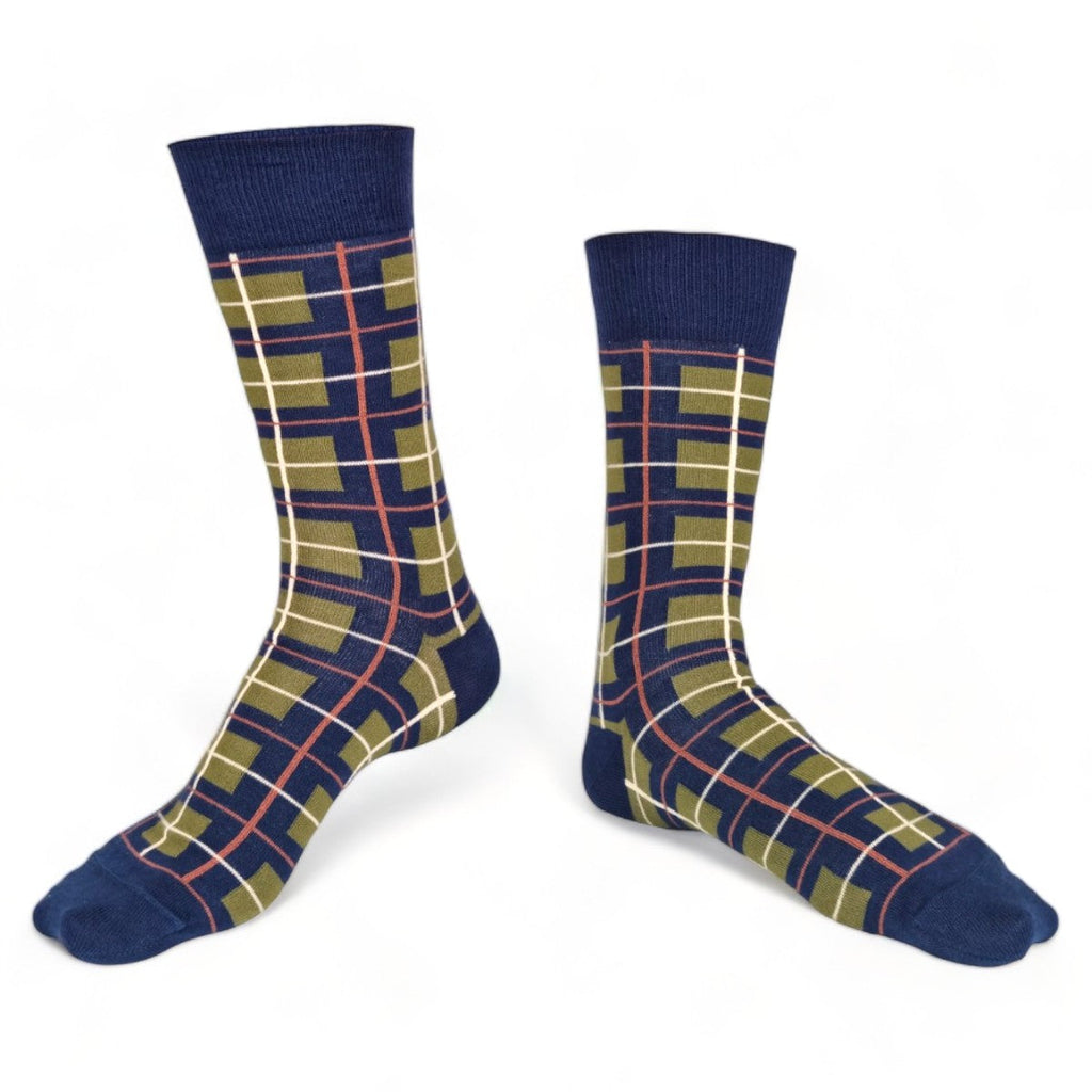 Chaussettes fantaisie UN AIR DE BÛCHERON Coton bio 1