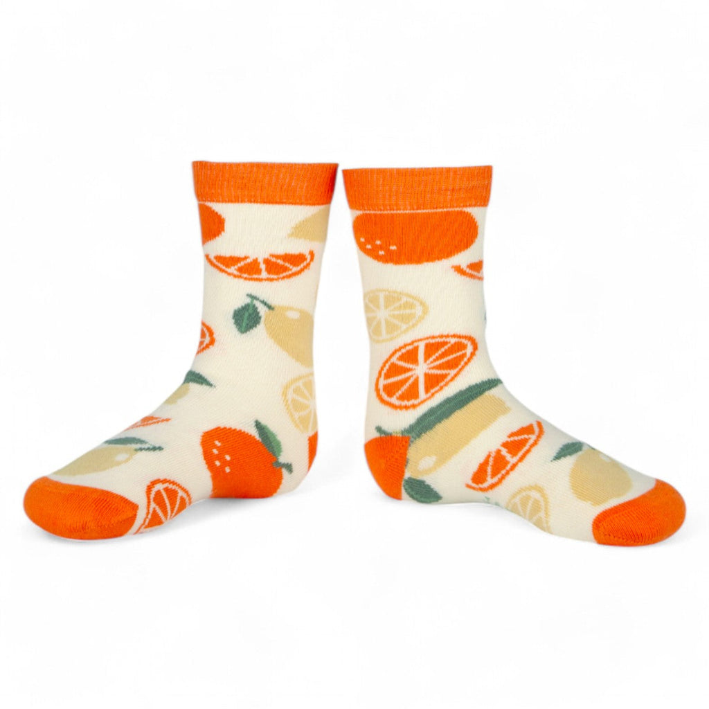 Chaussettes fantaisie UNE TRANCHE D’HIVER BAMBINS Coton bio 1