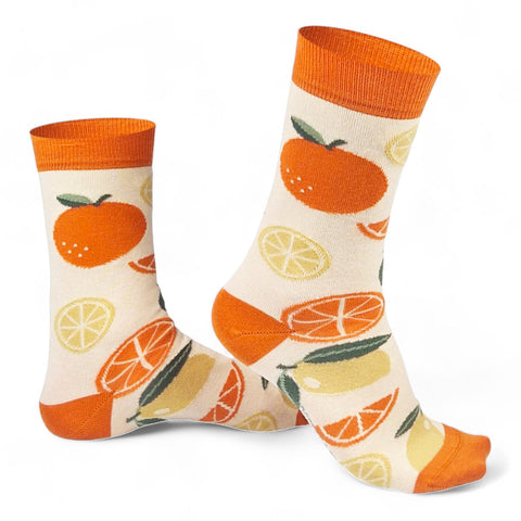 Chaussettes fantaisie UNE TRANCHE D’HIVER Coton bio 2