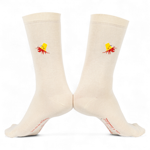 Chaussettes fantaisie UNE VIE DE CHATEAU Coton bio 1