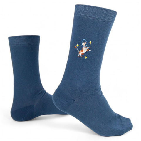 Chaussettes fantaisie VACHEMENT SPACIEUX Coton bio 3