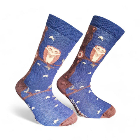 Chaussettes fantaisie VIE NOCTURNE BAMBINS Coton bio 2