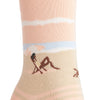 Chaussettes fantaisie VIENS VOIR LE SUNSET Coton bio 2