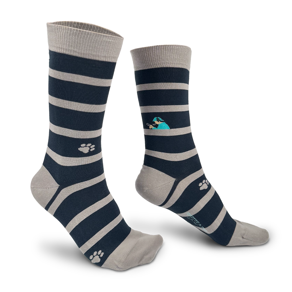 chaussettes fantaisie coton bio josette & tic le chien des basketville ghost