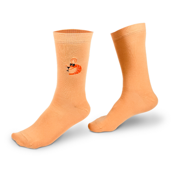 crevette cocktail ghost chaussettes fantaisie coton bio josette & tic