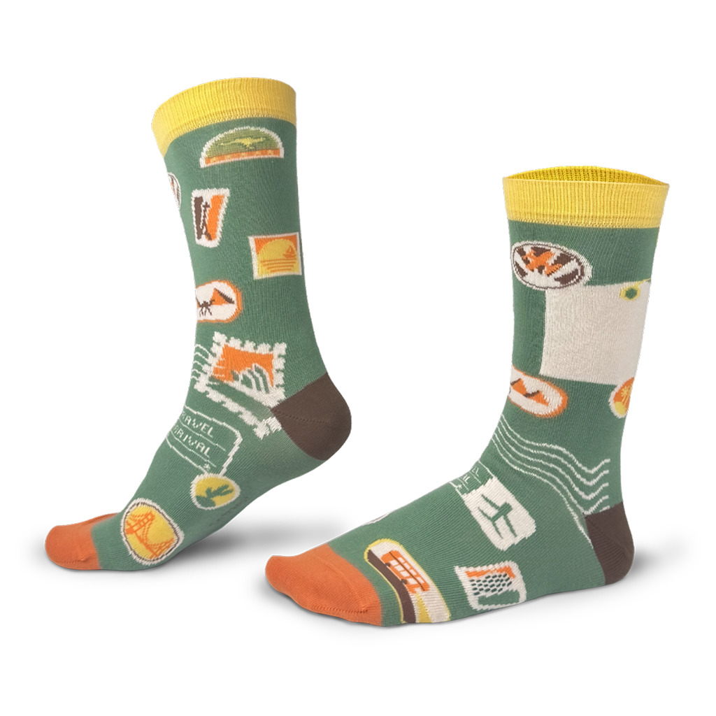 en transit chaussettes fantaisie coton bio josette & tic ghost