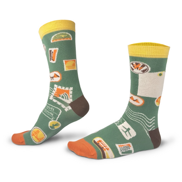 en transit chaussettes fantaisie coton bio josette & tic ghost