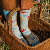 homardinaire panier chaussettes fantaisie coton bio josette & tic