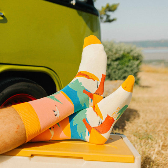 jvois pas la diff portées chaussettes fantaisie coton bio josette & tic