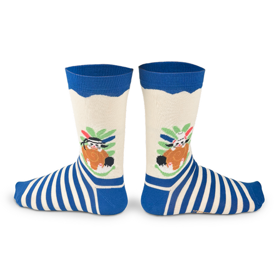 pas d'bol chaussettes fantaisie coton bio josette & tic ghost