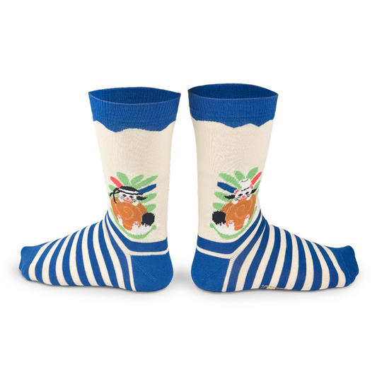 pas d'bol chaussettes fantaisie coton bio josette & tic ghost