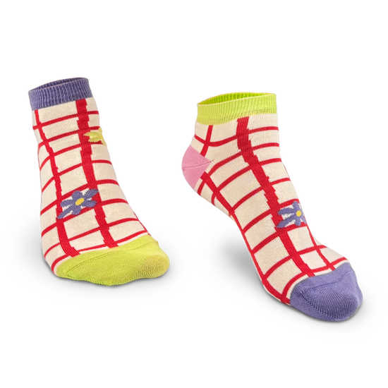 pic nic champêtre ghost chaussettes fantaisie coton bio josette & tic