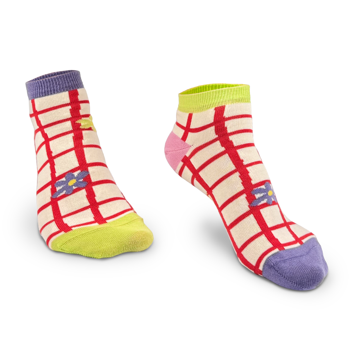 pic nic champêtre ghost chaussettes fantaisie coton bio josette & tic