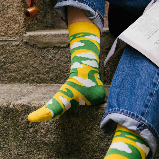 chaussettes fantaisie coton bio josette & tic t'as le look coco lifestyle 1